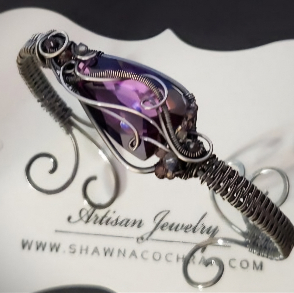 Kunzite Purple Quartz Bracelet